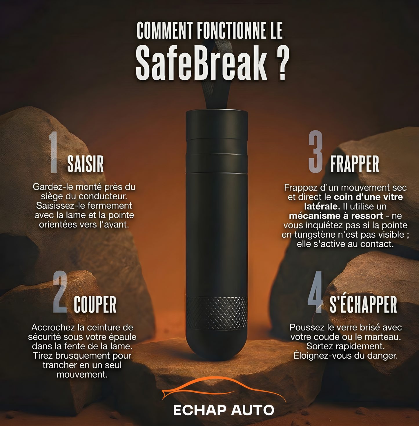 SafeBreak - Outil d’évacuation d’urgence